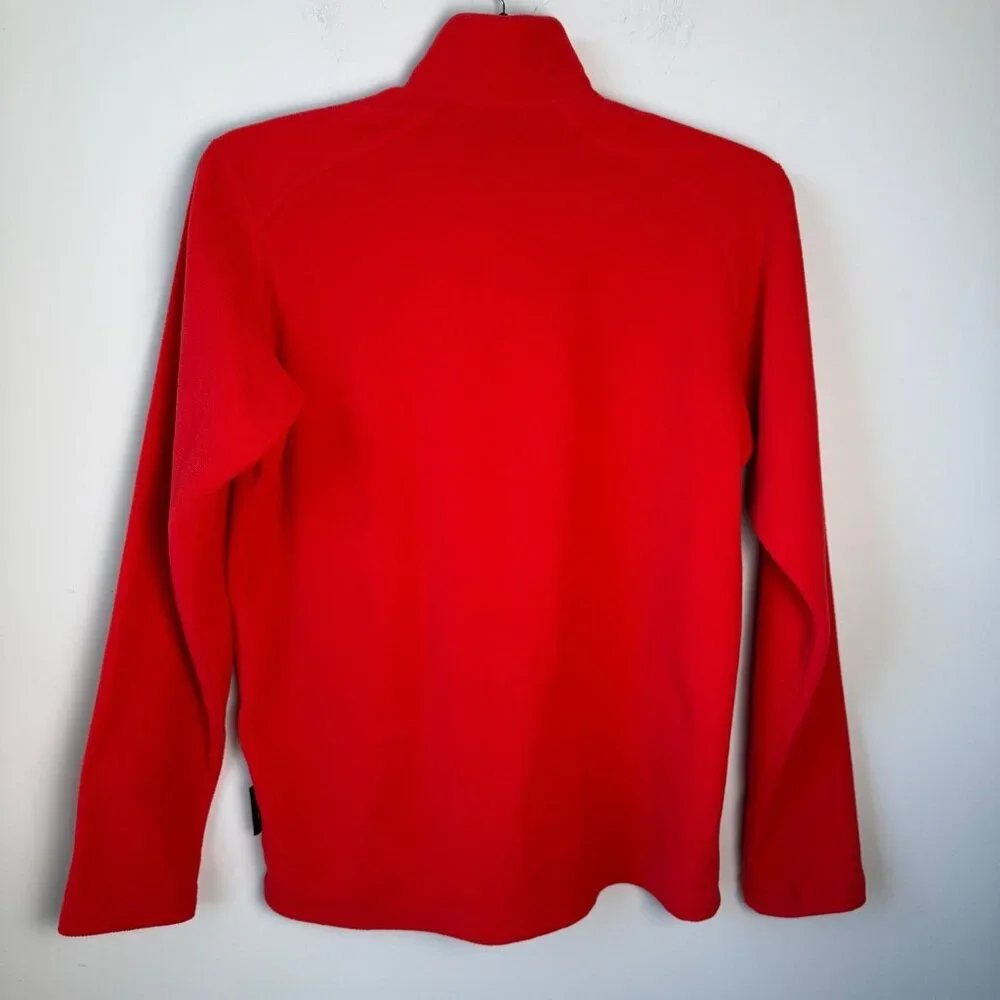 Helly Hansen Mens Daybreaker 1/2 Zip Fleece Pullover 163 Red Size M Outdoors Ski